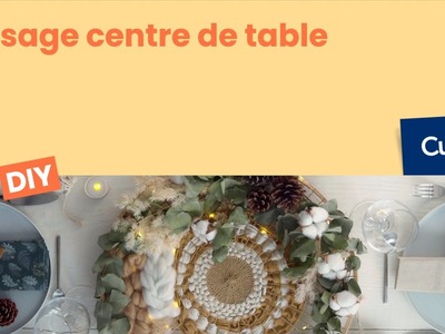 DIY créatif : Tissage centre de table