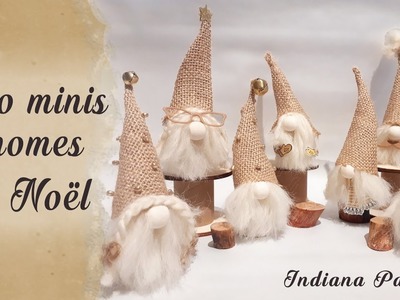 Tuto minis gnomes de Noël