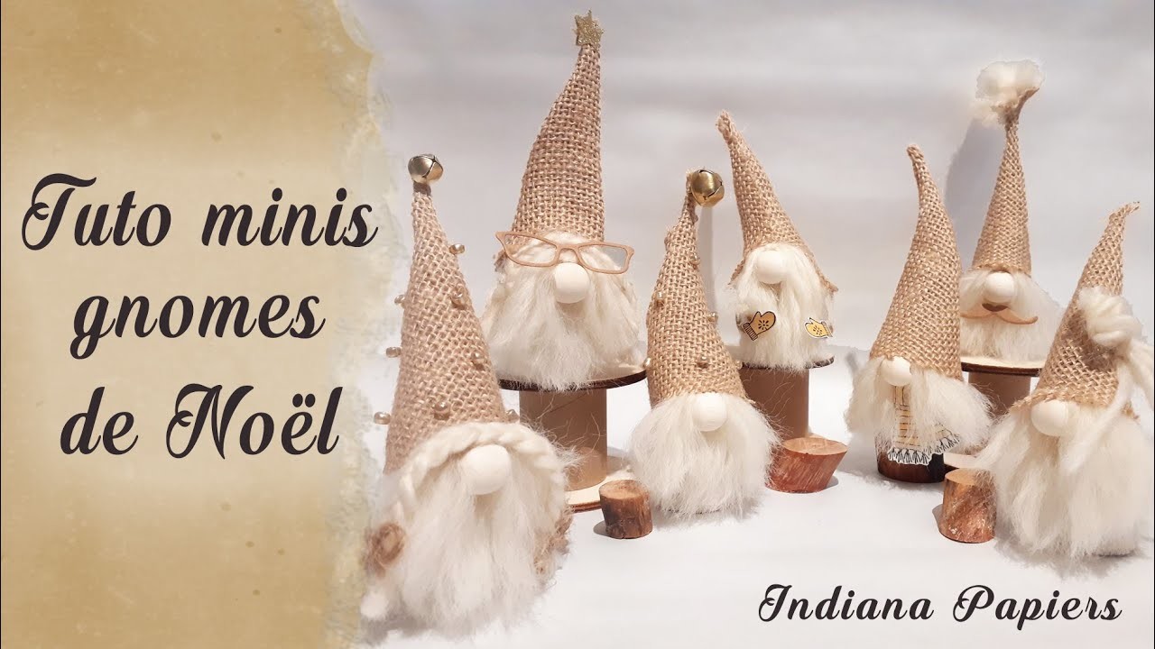 Tuto minis gnomes de Noël
