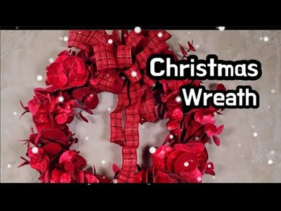 [94편: DIY Christmas Wreath ???? Eucalyptus. 크리스마스 리스. クリスマスリース]