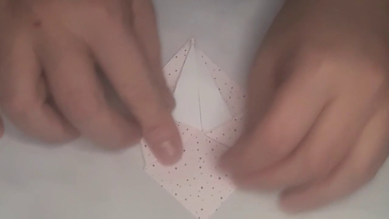 Tuto  origami de la chaussure
