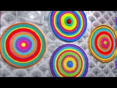 ምርጥ ቀላል የእጅስራ አሰራር .Table Mat