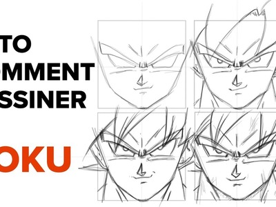 TUTO Comment dessiner GOKU | Dragon Ball Z