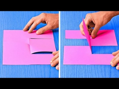 ASTUCES COOLS EN PAPIER QUE TU DEVRAIS ESSAYER À LA MAISON || CRÉATIONS ADORABLES AVEC DU PAPIER