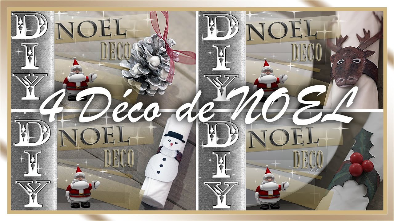 Christmas diy 4 decoration pour Noel