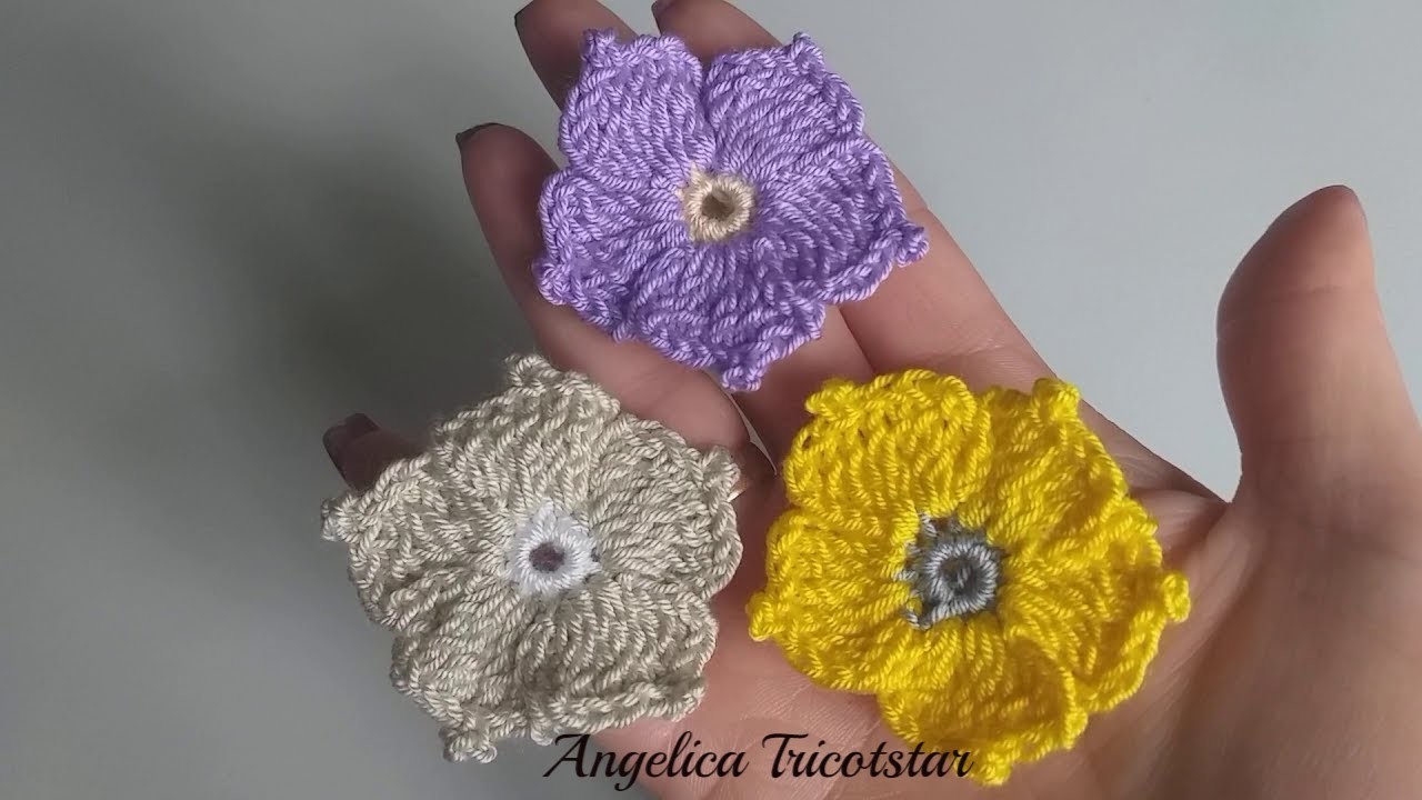Angelica tricotstar .Crochet  magnifique