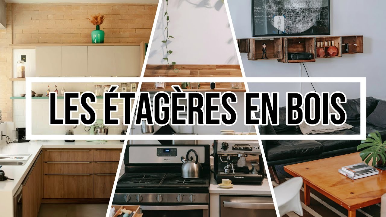 Les étagère Bois DIY # idée déco