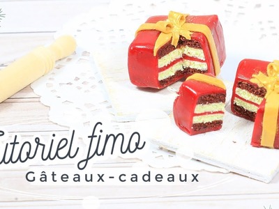 Tutoriel Fimo ???? Gâteau-cadeau en partenariat avec Elycla In Wonderland + CONCOURS
