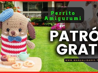 Amigurumi de PERRITO a Crochet PATRON GRATIS