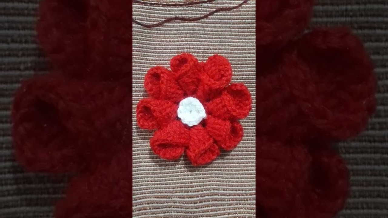 Crochet flower