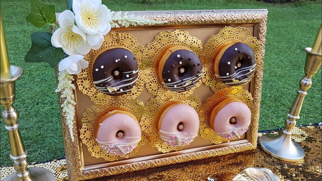DIY : comment fabriquer un présentoir à donuts ????????