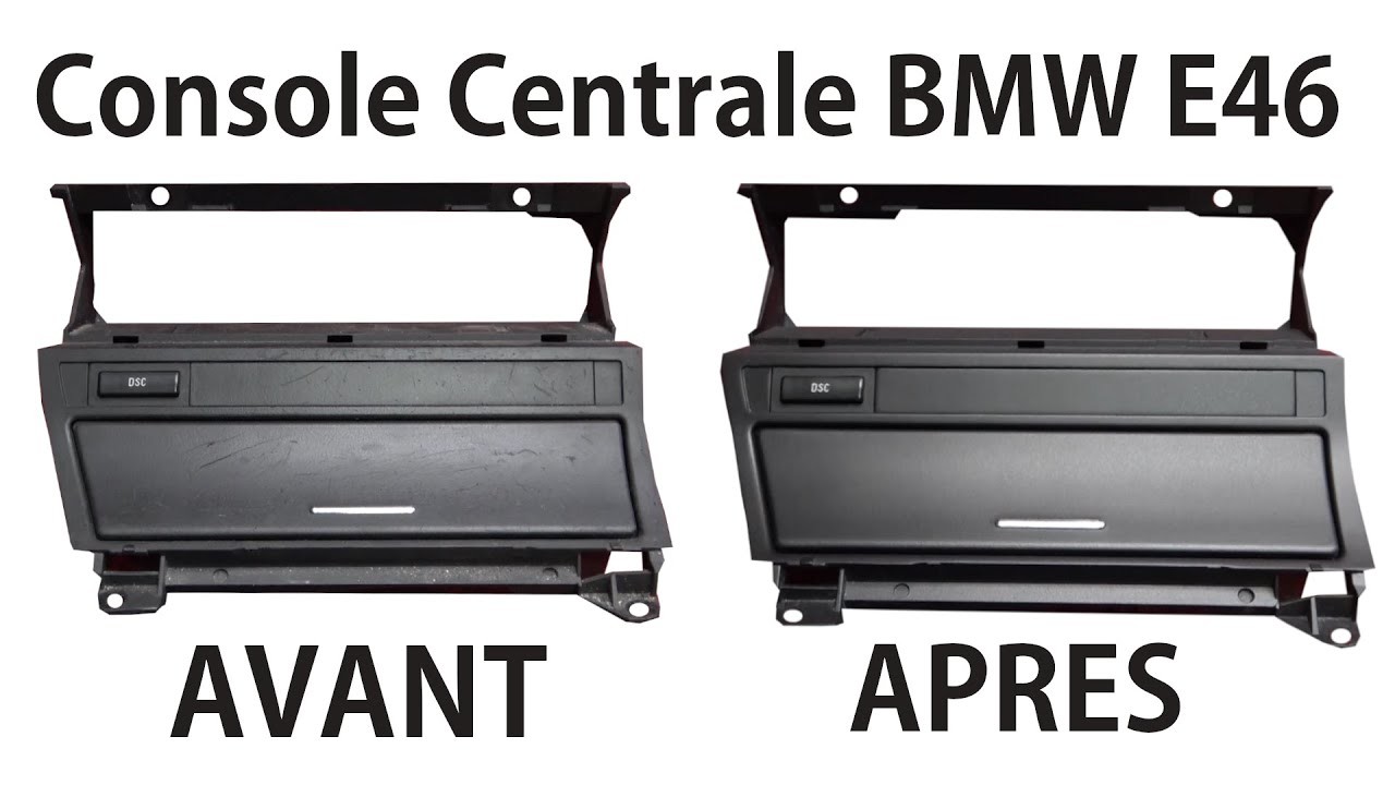 Tuto Restauration Console Centrale BMW Serie 3 E46 (HVAC Center console)
