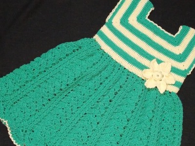 Crochet frock | crochet frock for baby girl |#crochet #harramcrochetitems
