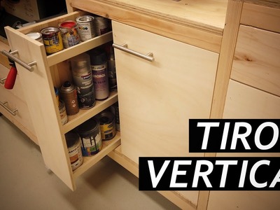 Créer un tiroir vertical pour petits espaces DIY