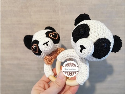 Tuto Crochet " Hochet Panda"