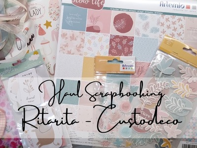 HAUL SCRAPBOOKING ???? Ritarita.es  -  Custodeco.com