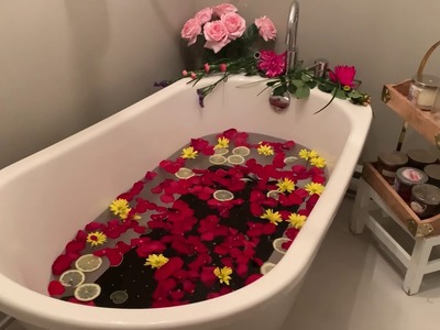 DIY Flower bath pour la Saint Valentin