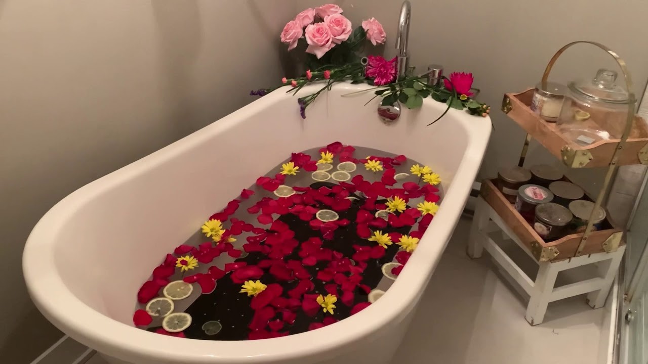 DIY Flower bath pour la Saint Valentin