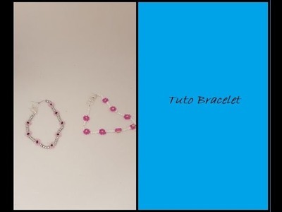 [DIY] Bracelet Fleur en perle!