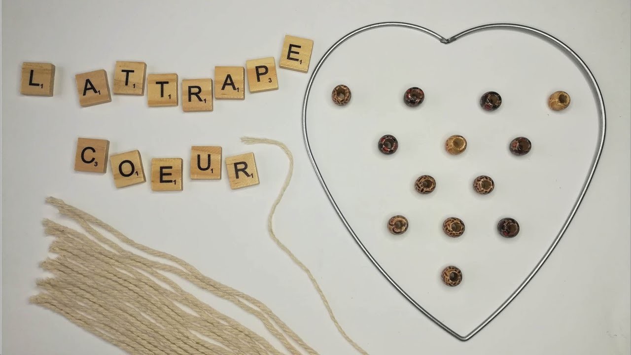 TUTO DIY | Mon attrape coeur en macramé - CréaZoé