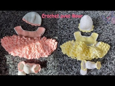 Comment faire un bonnet pour bébé au crochet (9.9)@