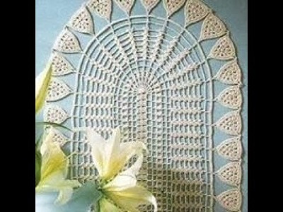 CROCHET RUNNER & DOILY(FREE PATTERN)