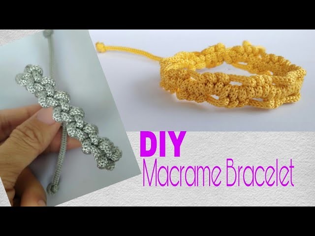 Friendship bracele - Diy Macrame Bracelet