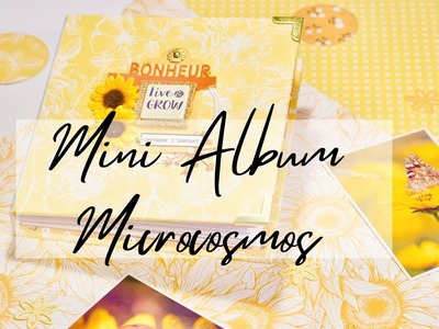 Scrapbooking​｜Tuto mini album "Microcosmos"