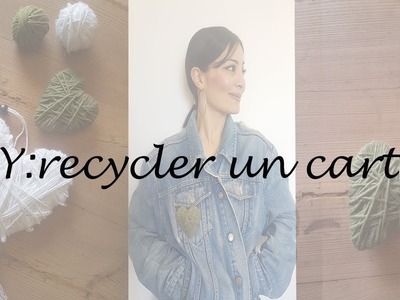 DIY : recycler un carton