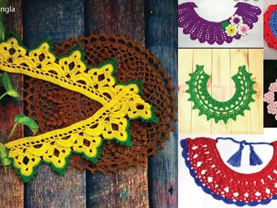 Kushikata neck design collection 2021 .Crocheted Neck Design Patterns For Kids