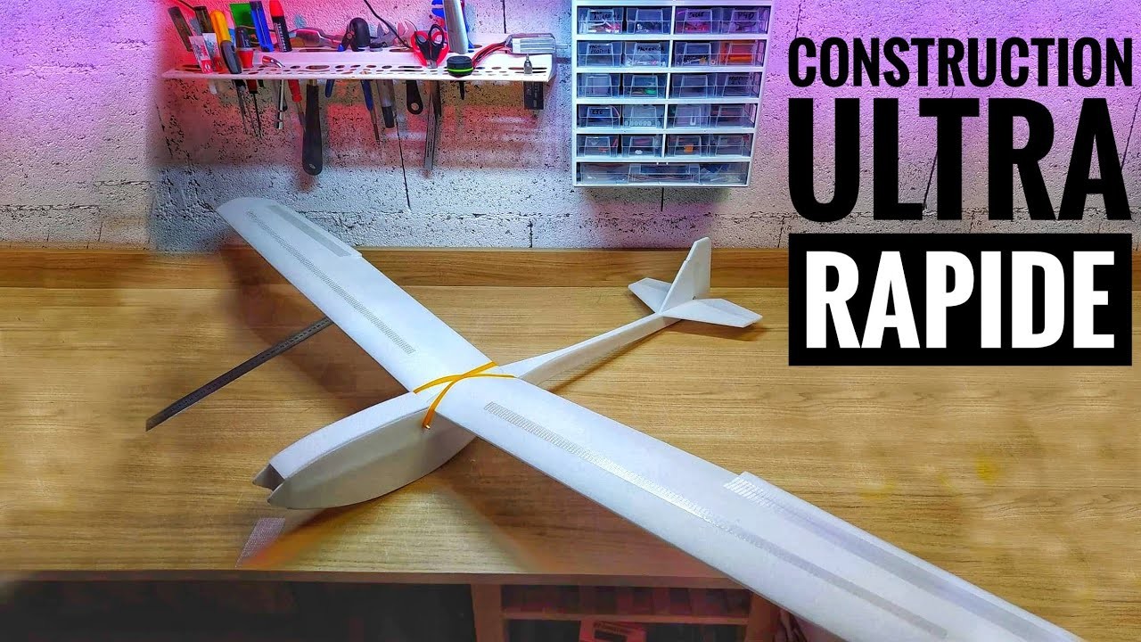 CONSTRUCTION ULTRA RAPIDE un motoplaneur RC Slow Flyer - aéromodélisme