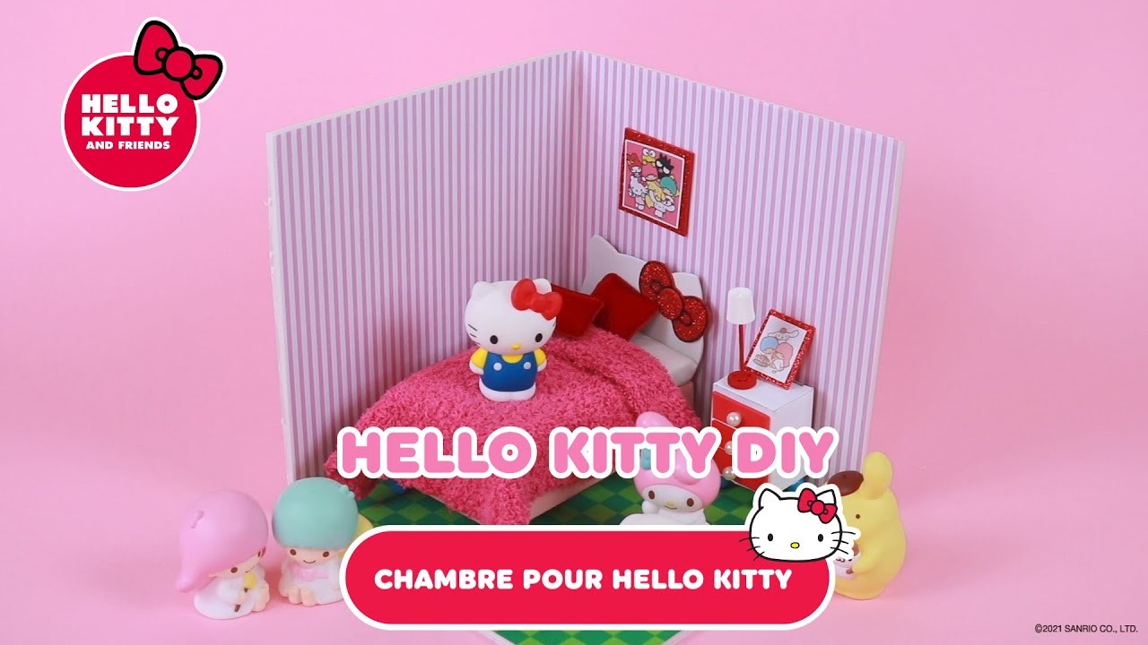 Construis la chambre de Hello Kitty! | Hello Kitty DIY
