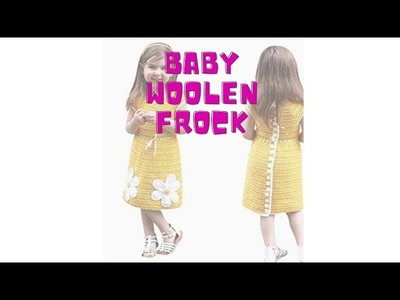 Baby woolen frock