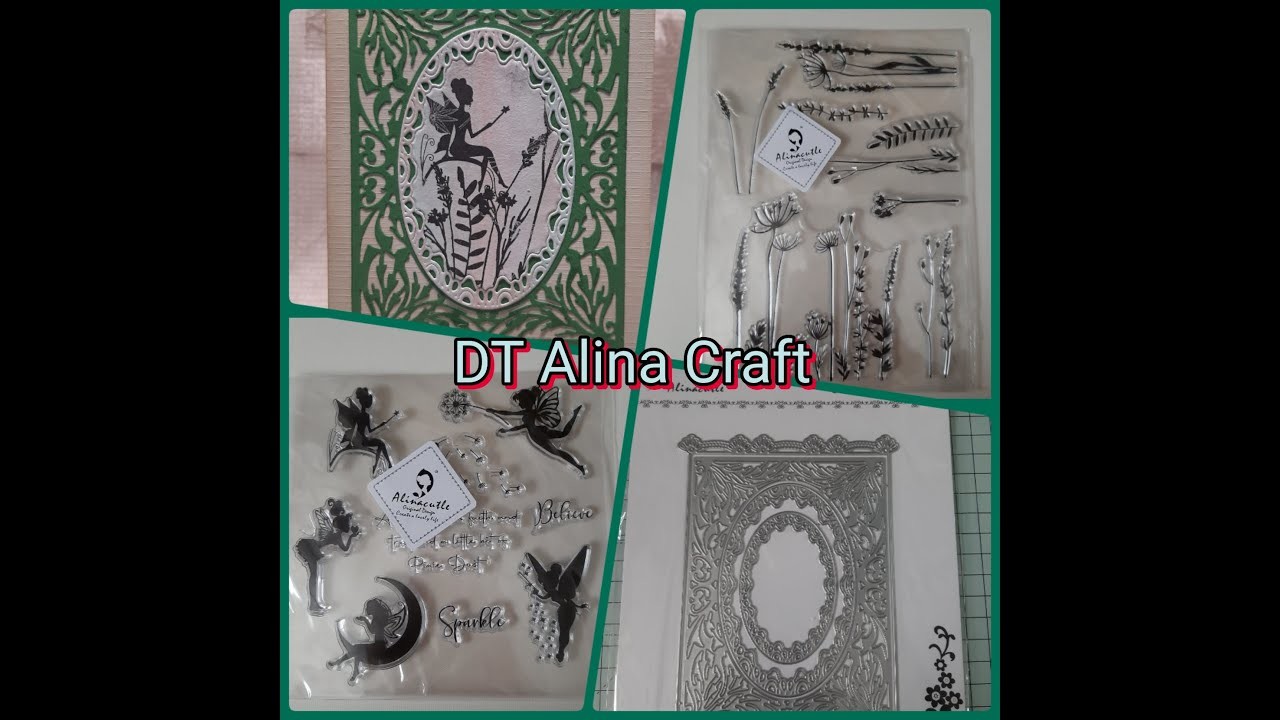 Tuto carte fée - DT Alina Craft