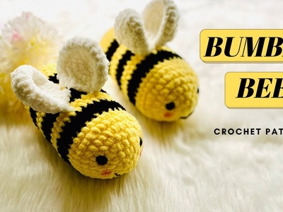 Crochet Bumblebee Plush | Easy Bumblebee Amigurumi Pattern