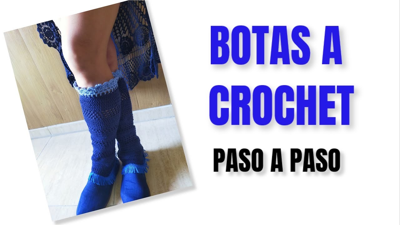 Botas a crochet
