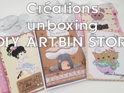 UNBOXING DIY ARTBIN STORE ET CREATIONS