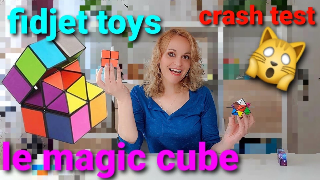LE MAGIC CUBE un  fidget toys  trouvé sur Amazon le meilleur cube du monde ????