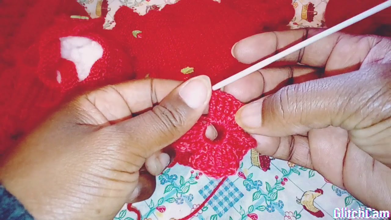 Tricoter une fleur facile au crochet