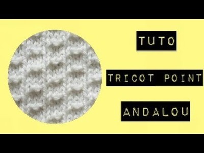 Tuto Tricot Point Andalou