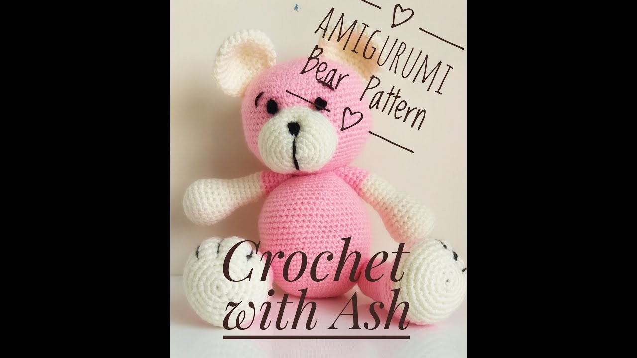 Crochet Amigurumi Teddy Bear Pattern Free
