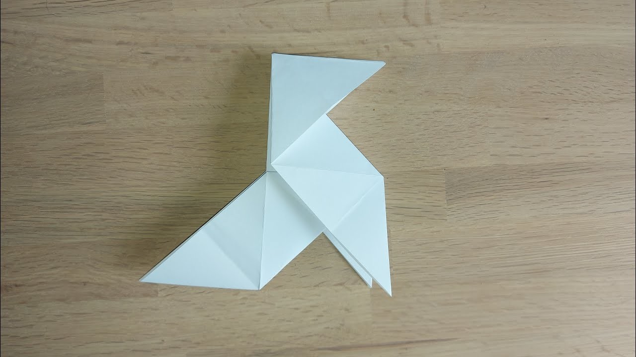 Comment faire un oiseau facile en origami !