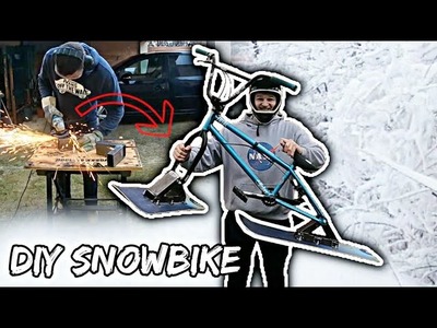 Je transforme mon BMX en SNOWBIKE ! (DIY)