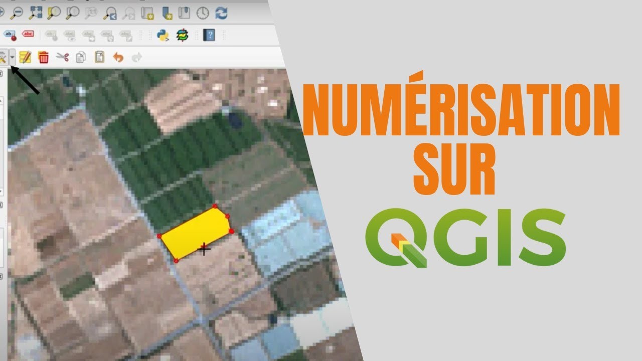 Tuto QGIS : Numérisation | digitalisation