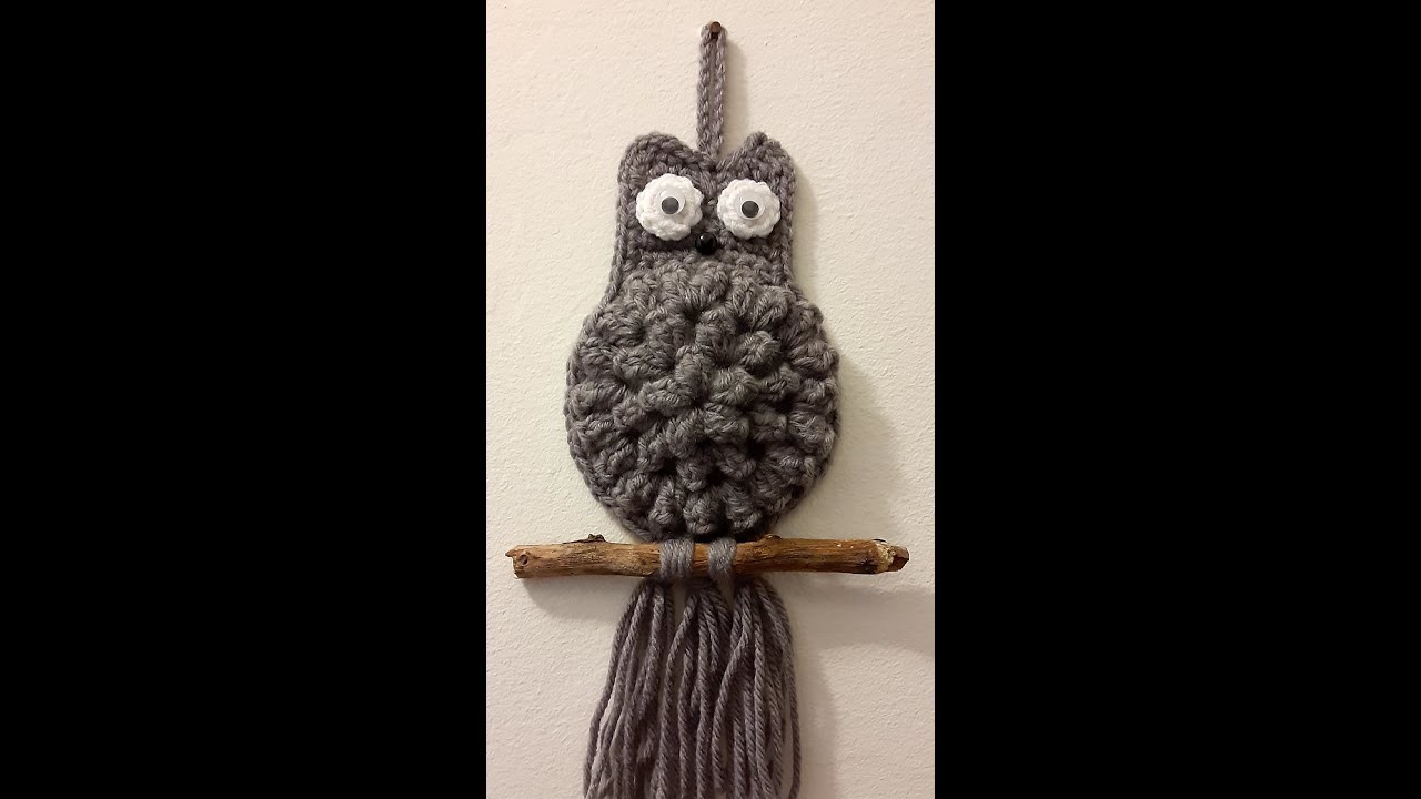 Buhoo tejido a crochet.Crochet owl
