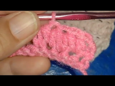 Super easy crochet baby blanket pattern by Forever art Noor