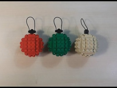 Lego Tuto - Créer de vraies boules de Noël
