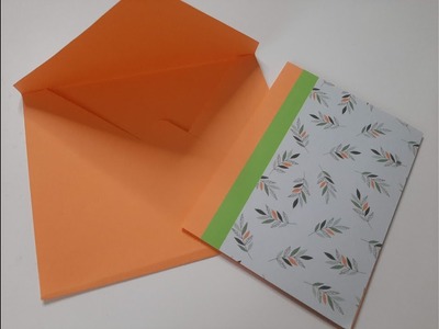 Tuto enveloppes pour cartes réalisées avec la technique OSW