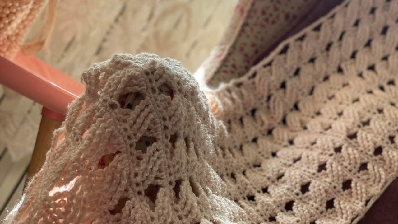 Crochet Écharpe facile سكارف نسائي  سهل و سريع