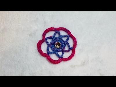 Crochet flower #Crochet #Flower